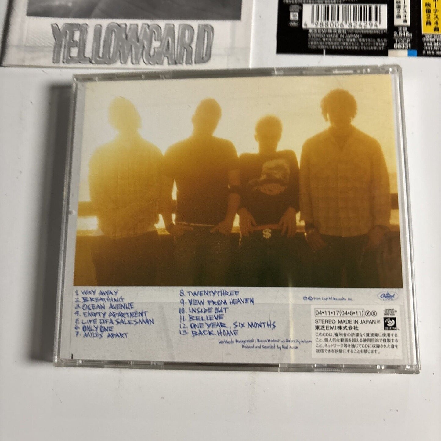 Yellowcard – Ocean Avenue (CD, 2004) tocp-66331 Japan obi
