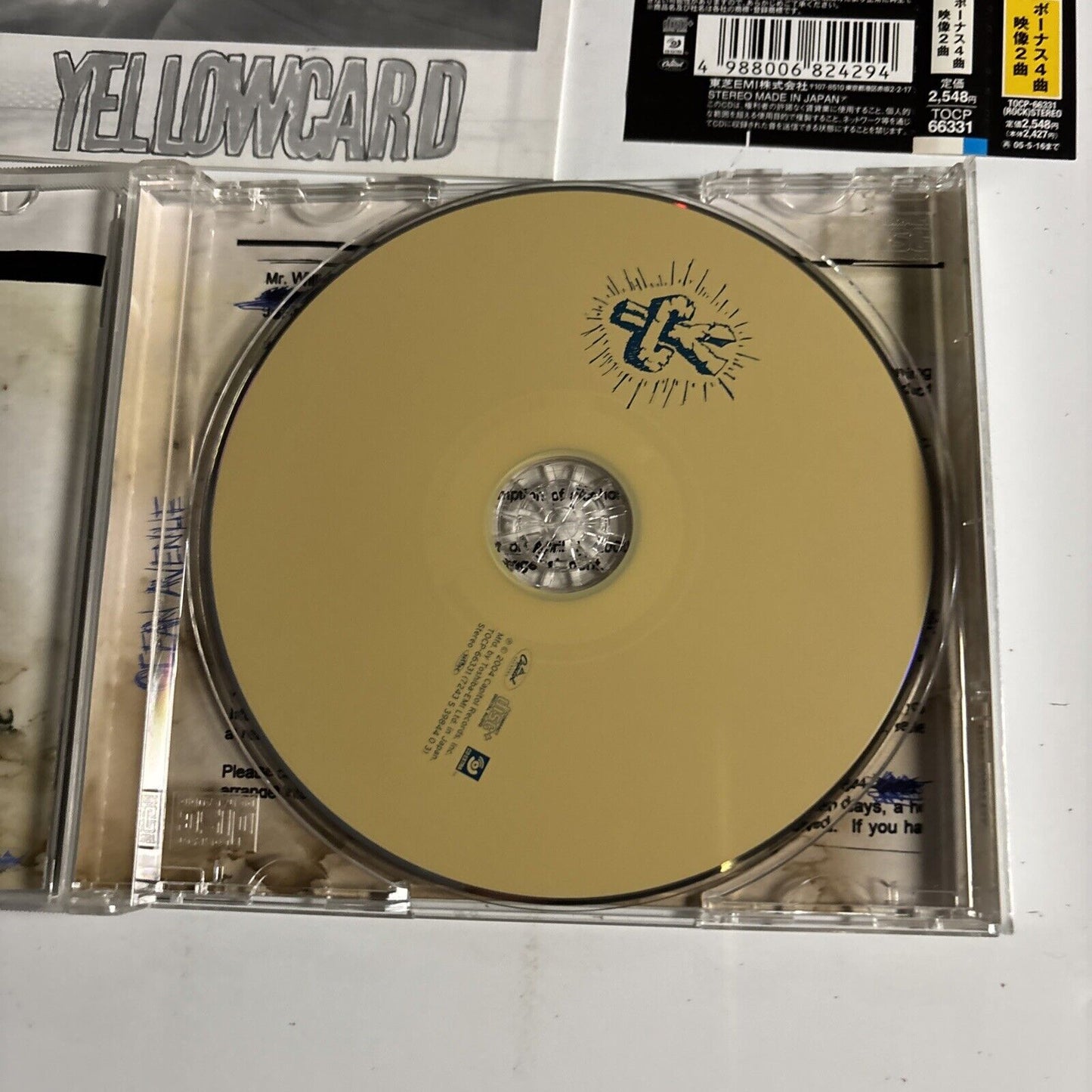 Yellowcard – Ocean Avenue (CD, 2004) tocp-66331 Japan obi