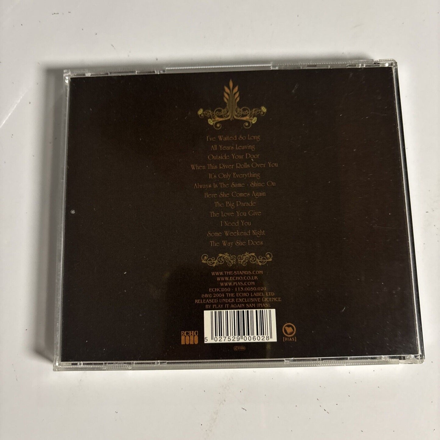 The Stands – All Years Leaving (CD, 2004) ECHCD50