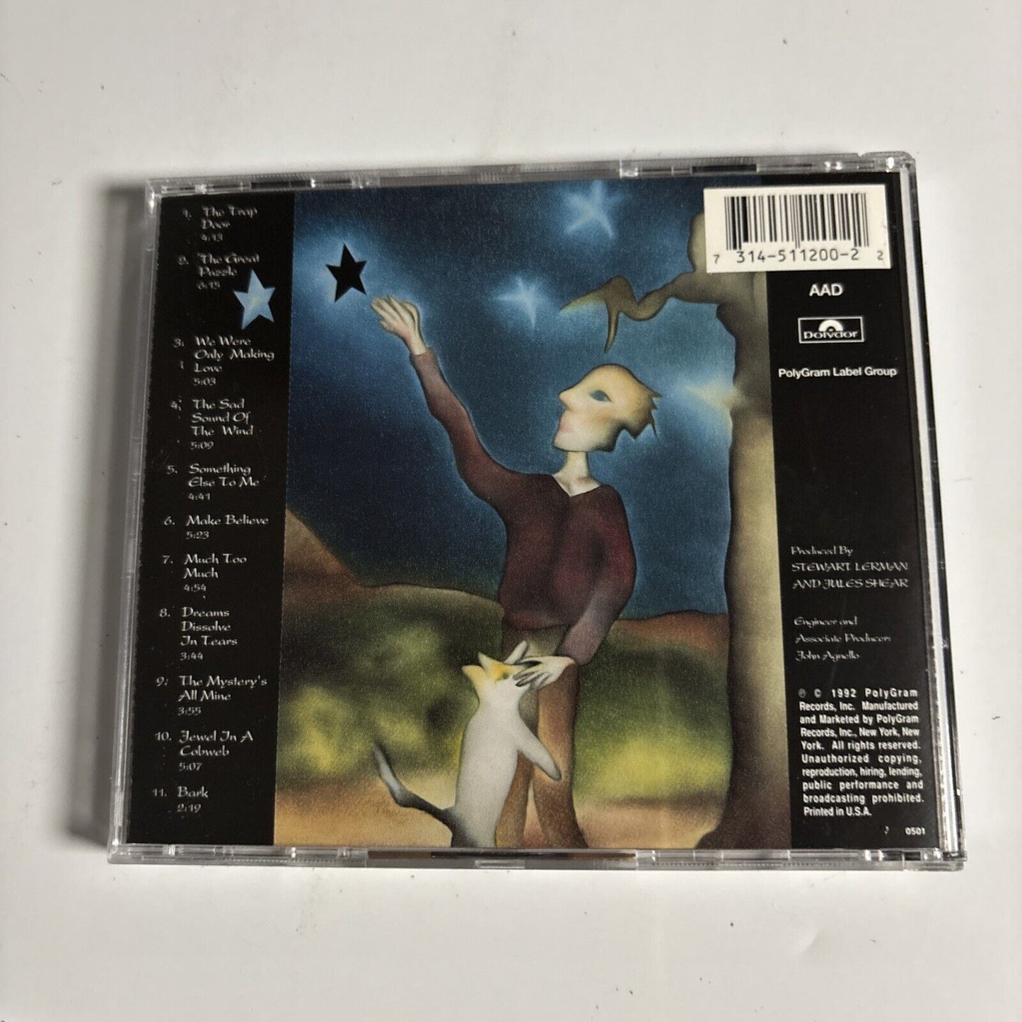 Jules Shear – The Great Puzzle (CD, 1992)