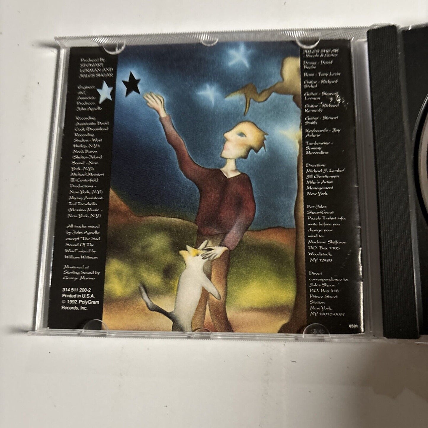 Jules Shear – The Great Puzzle (CD, 1992)