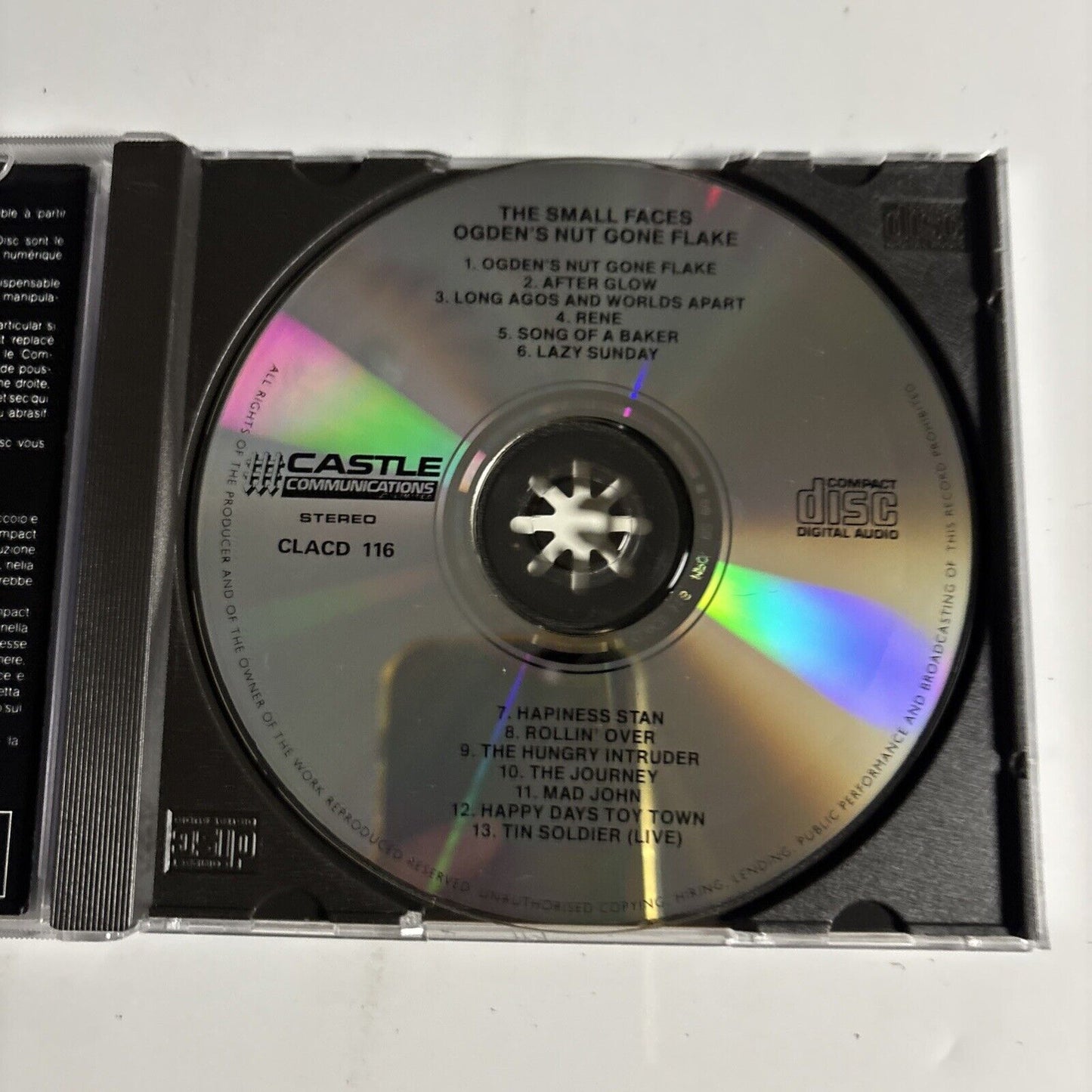 Small Faces – Ogden's Nut Gone Flake (CD, 1968) CLACD 116