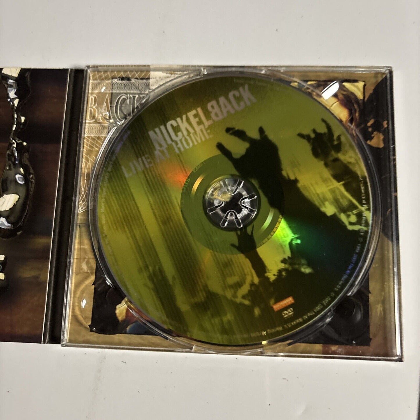 Nickelback – Silver Side Up / Live At Home 25th Anniversary CD + DVD 2006 Japan