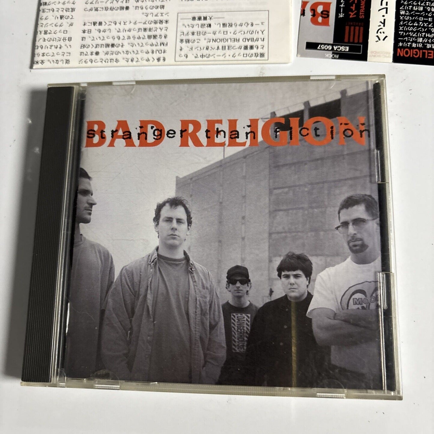 Bad Religion – Stranger Than Fiction (CD, 1994) ESCA 6057 Japan obi