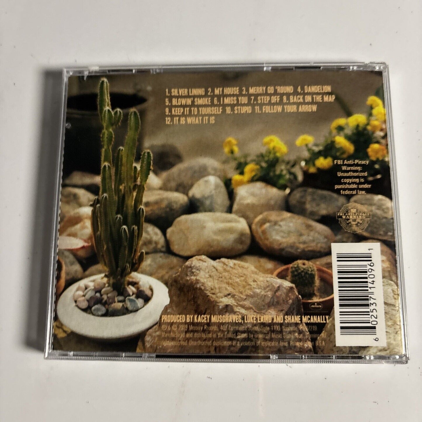 Kacey Musgraves – Same Trailer Different Park (CD, 2013) B0018029-02