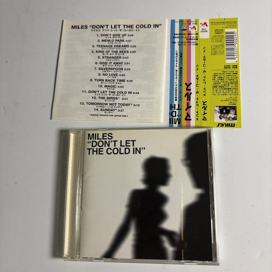Miles – Don't Let The Cold In (CD, 2003) v2cp-145 Japan Bonus Track, obi