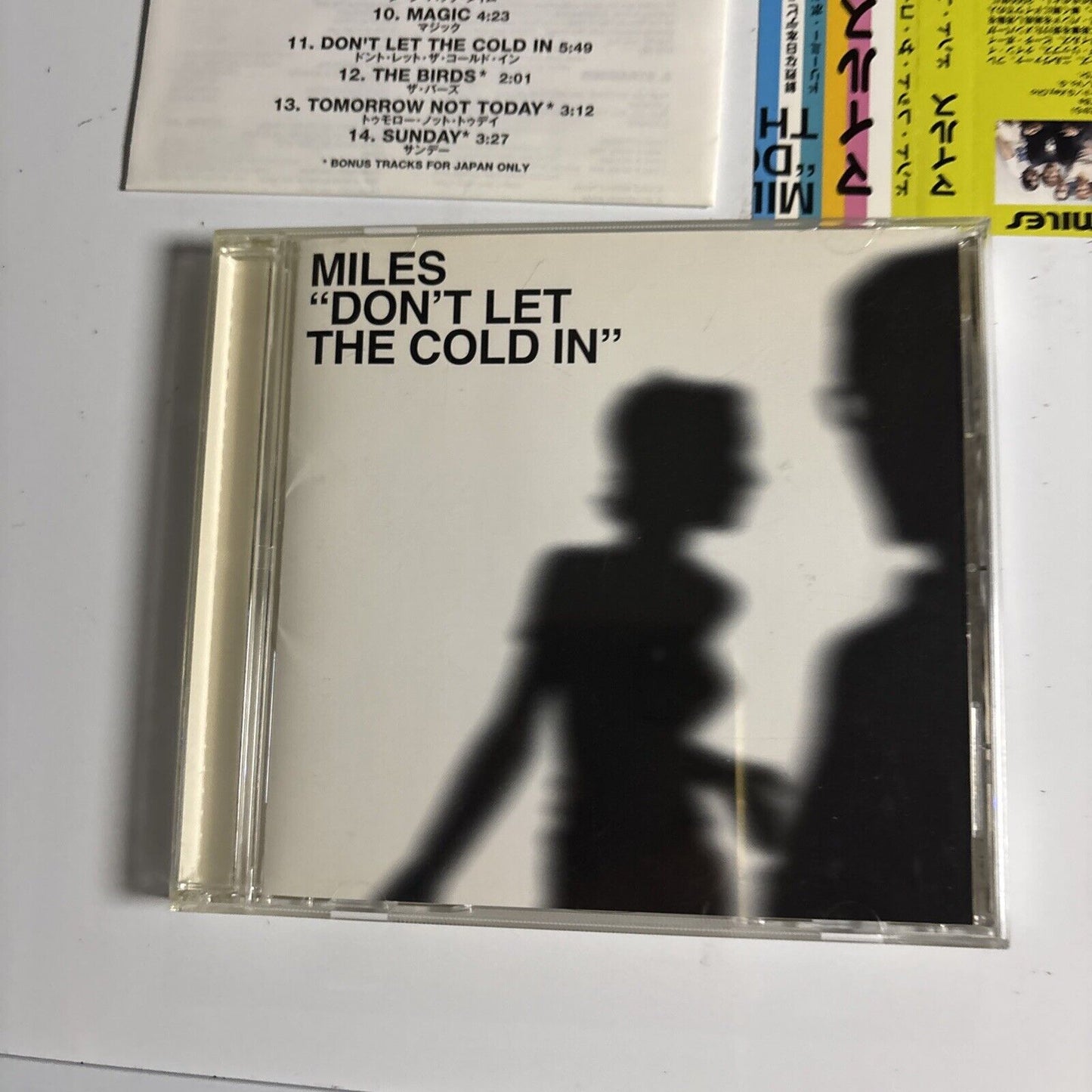 Miles – Don't Let The Cold In (CD, 2003) v2cp-145 Japan Bonus Track, obi