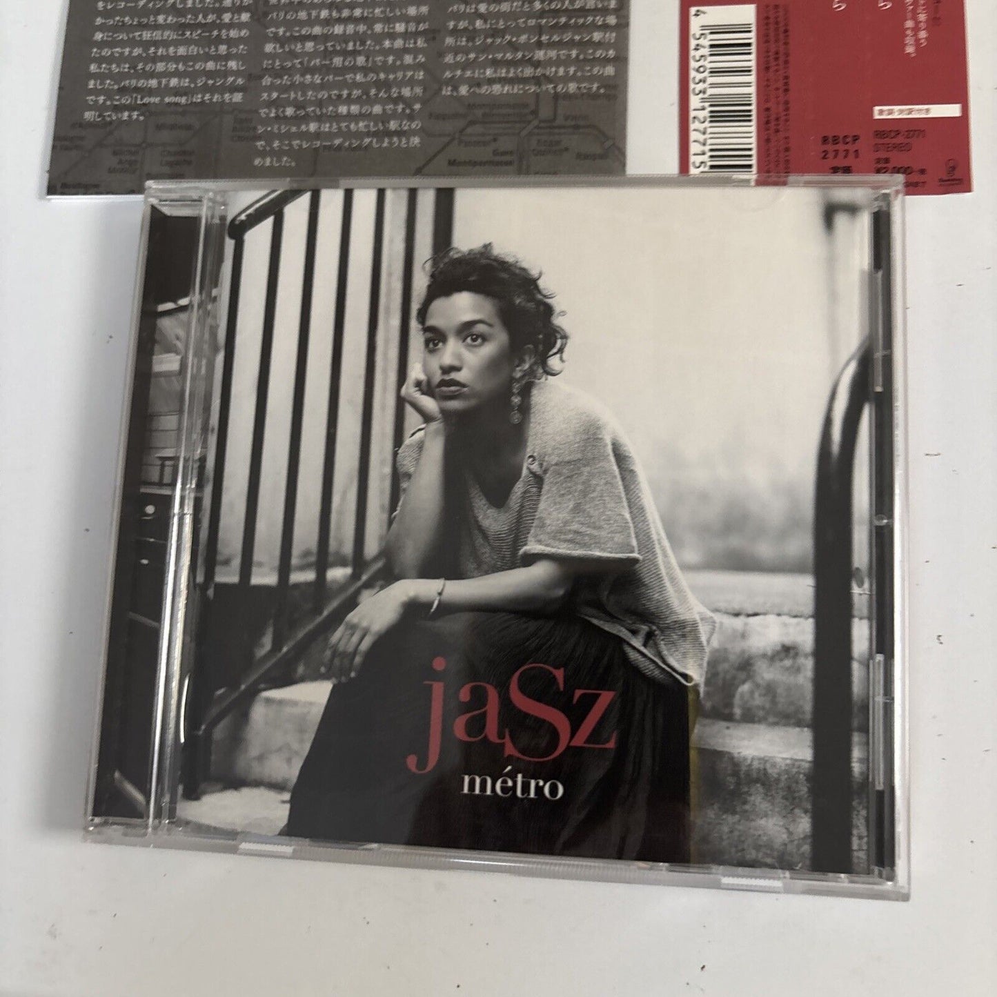 Jasz – Metro From the Paris subway (CD, 2014) rbcp-2771 Japan obi