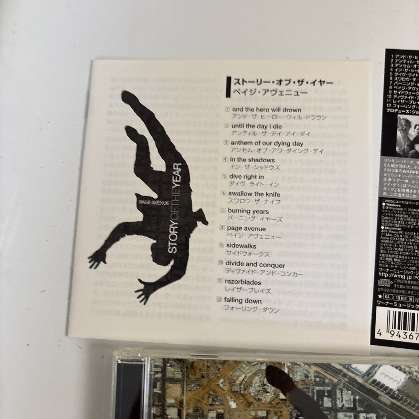 StoryOfTheYear – Page Avenue (CD, 2004) wpcr-11809 Japan obi