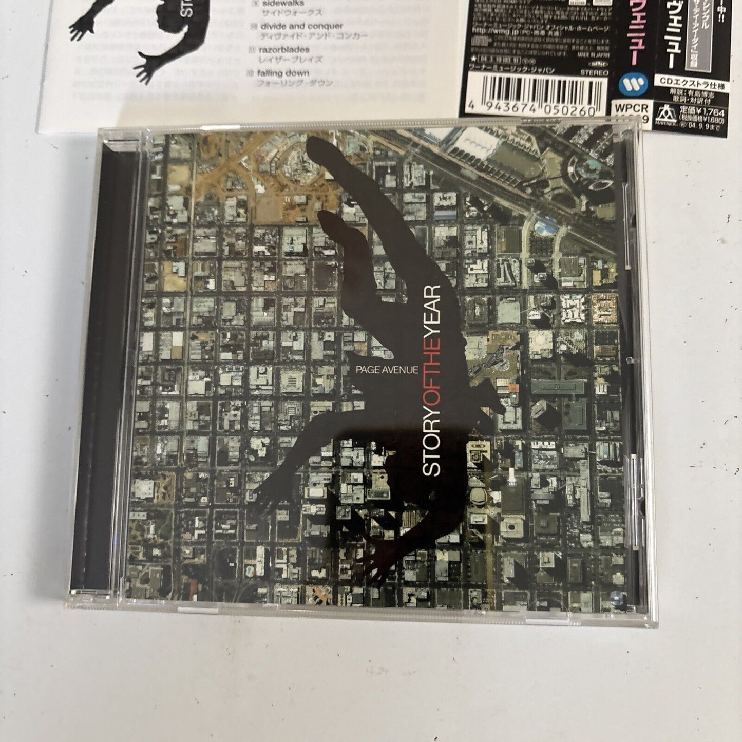 StoryOfTheYear – Page Avenue (CD, 2004) wpcr-11809 Japan obi