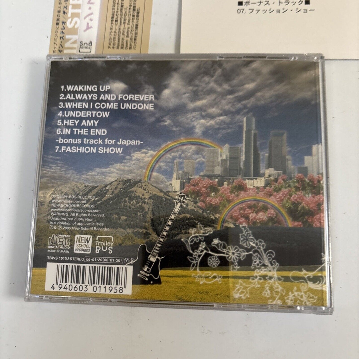 In Stereo – Death Before EMO (CD, 2006) tbws-1010j Japan Bonus Track, obi