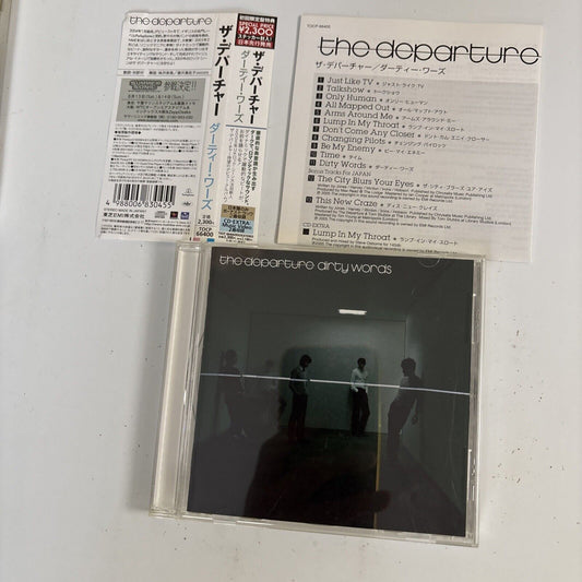 The Departure – Dirty Words (CD, 2005) tocp-66400 Japan Bonus Track, obi