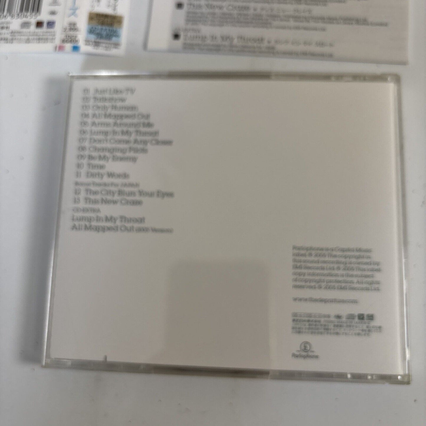 The Departure – Dirty Words (CD, 2005) tocp-66400 Japan Bonus Track, obi
