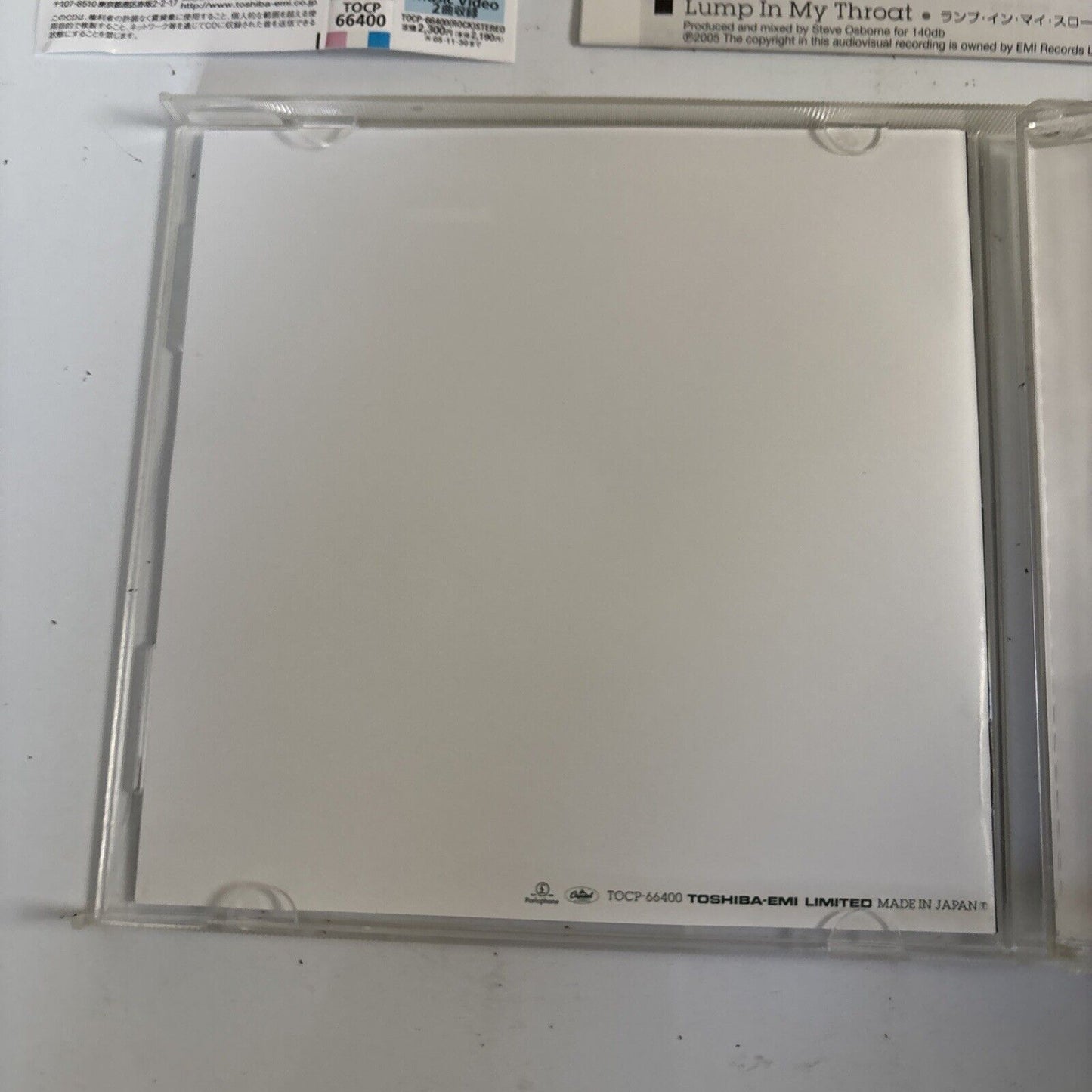 The Departure – Dirty Words (CD, 2005) tocp-66400 Japan Bonus Track, obi