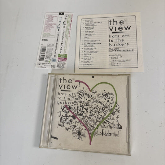The View – Hats Off To The Buskers (CD, 2007) bvcp-27120 Japan Bonus Track, obi