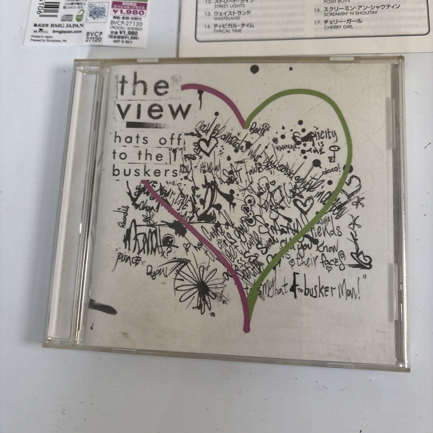 The View – Hats Off To The Buskers (CD, 2007) bvcp-27120 Japan Bonus Track, obi