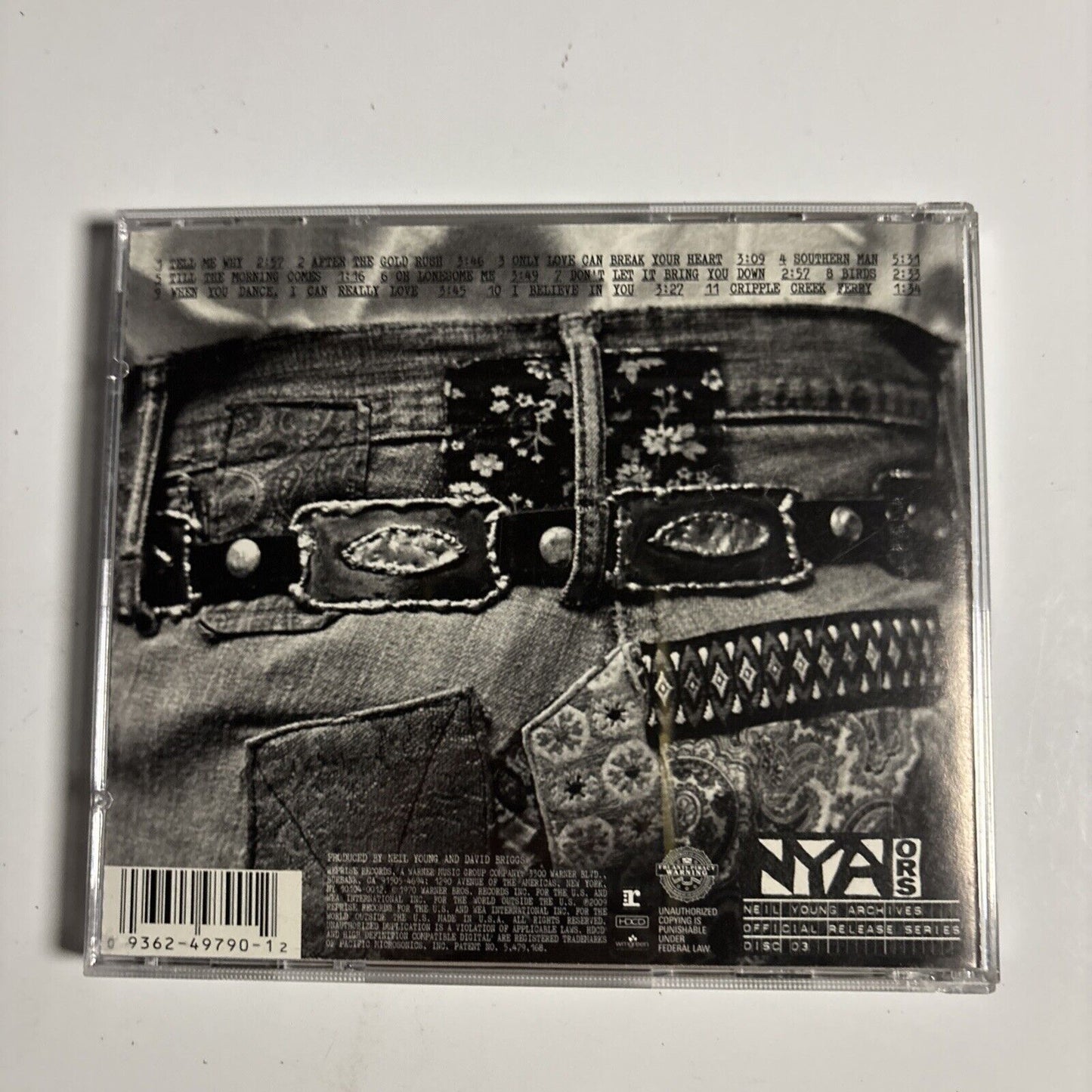 Neil Young – After The Gold Rush (CD, HDCD, 1970) 517936-2 USA