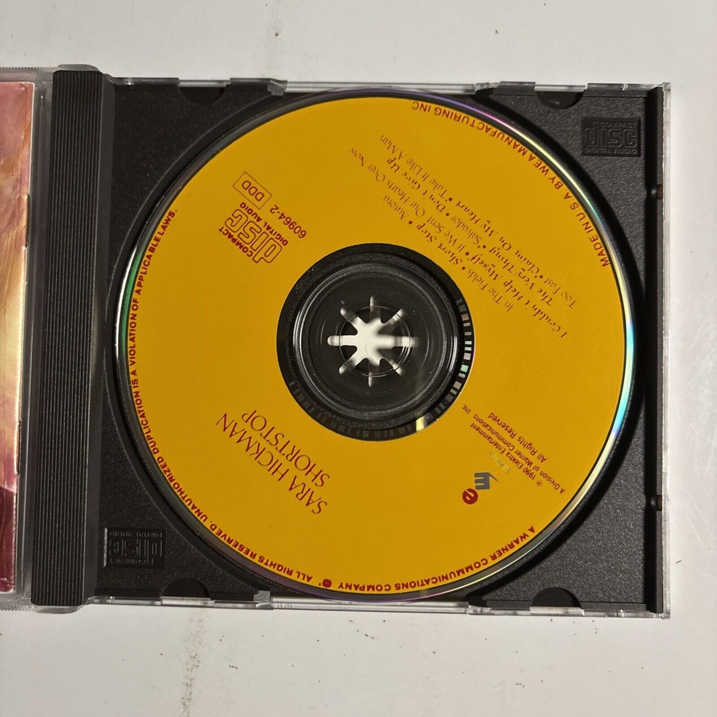 Sara Hickman – Shortstop (CD, 1990) 9 60964-2