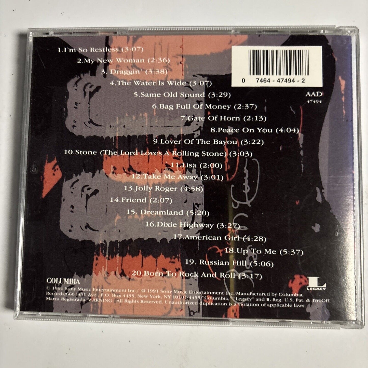 Roger McGuinn – Born To Rock And Roll (CD, 1991) CK 47494
