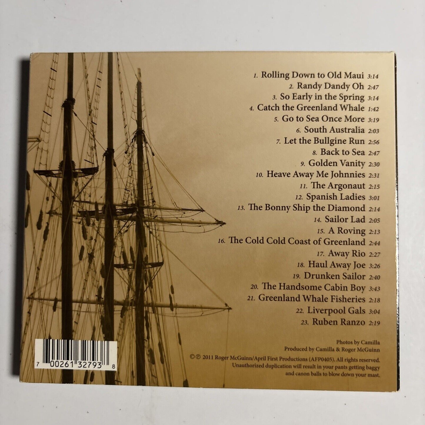 Roger McGuinn – CCD (CD, 2011) AFP0405