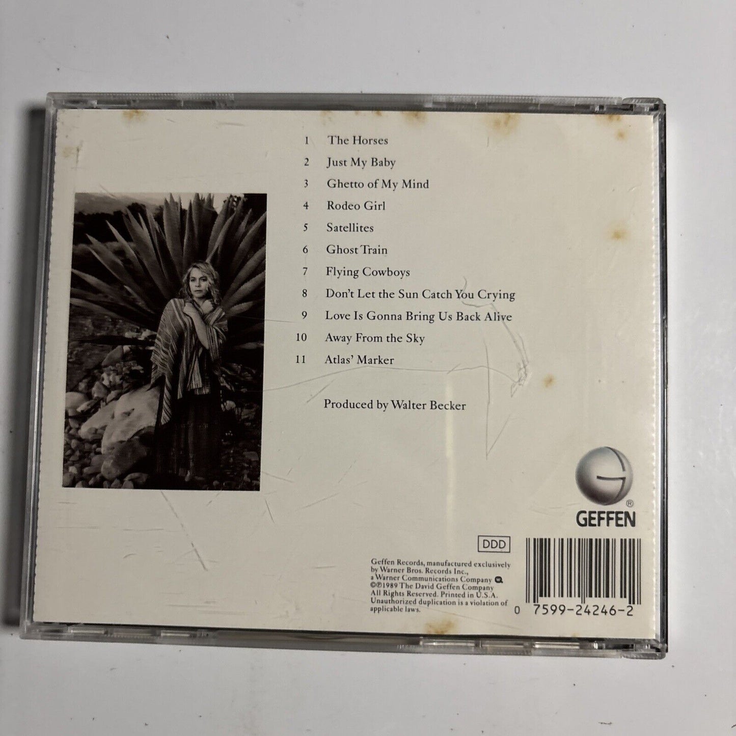 Rickie Lee Jones – Flying Cowboys (CD, 1989) 9 24246-2