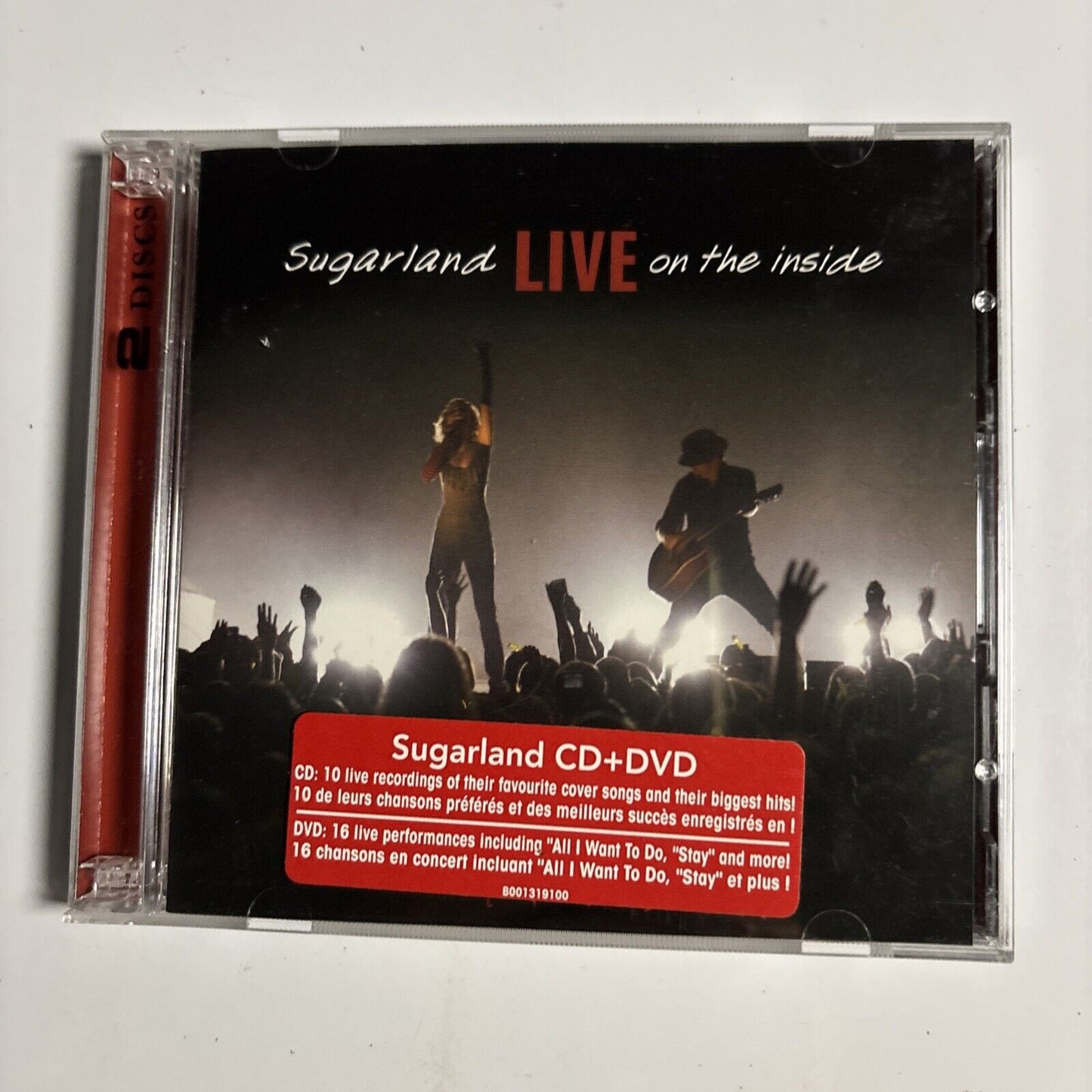 Sugarland – Live On The Inside (CD + DVD, 2009) B001319100