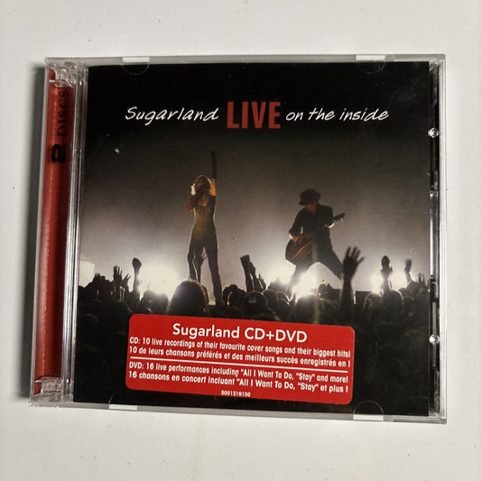 Sugarland – Live On The Inside (CD + DVD, 2009) B001319100