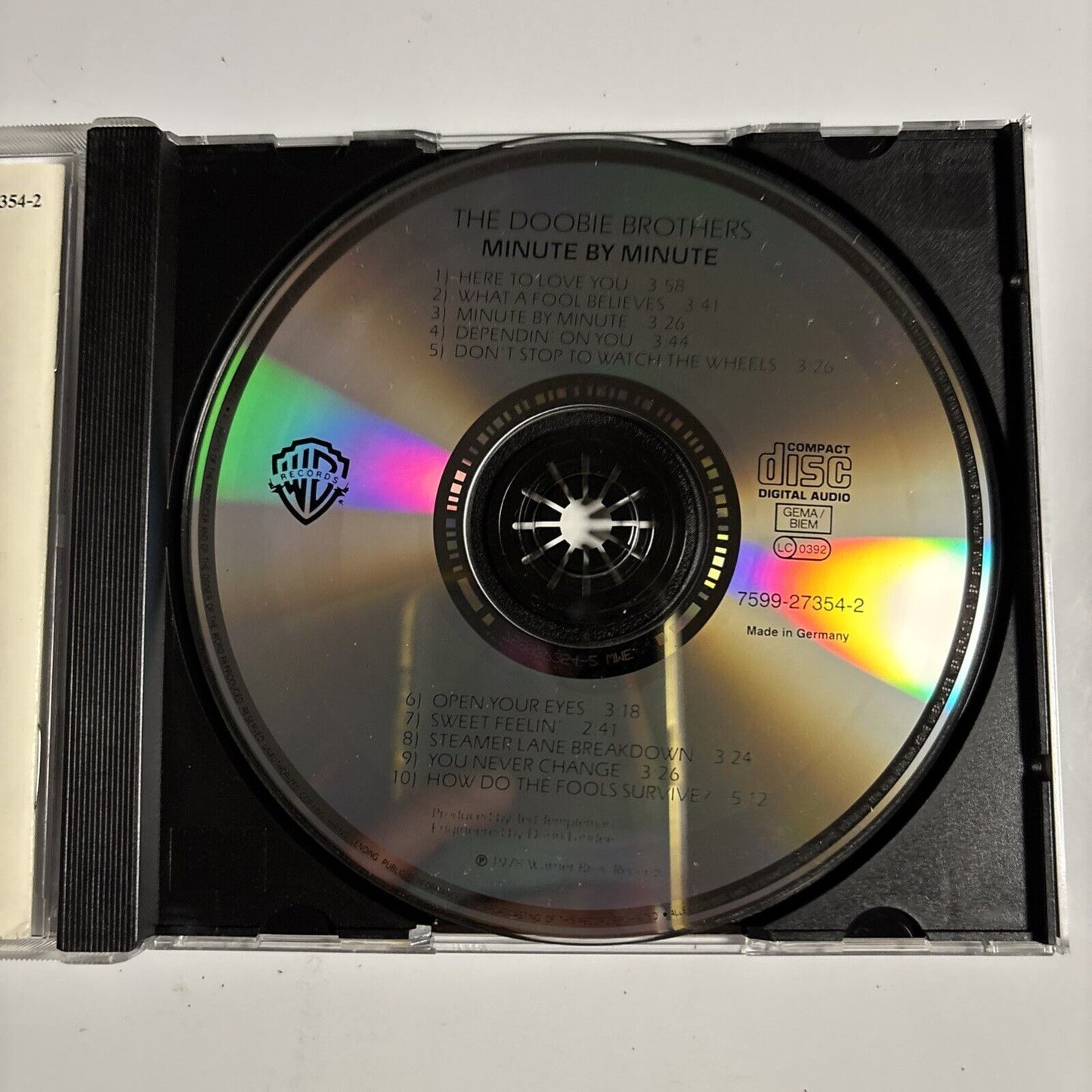 The Doobie Brothers – Minute By Minute (CD, 1978)