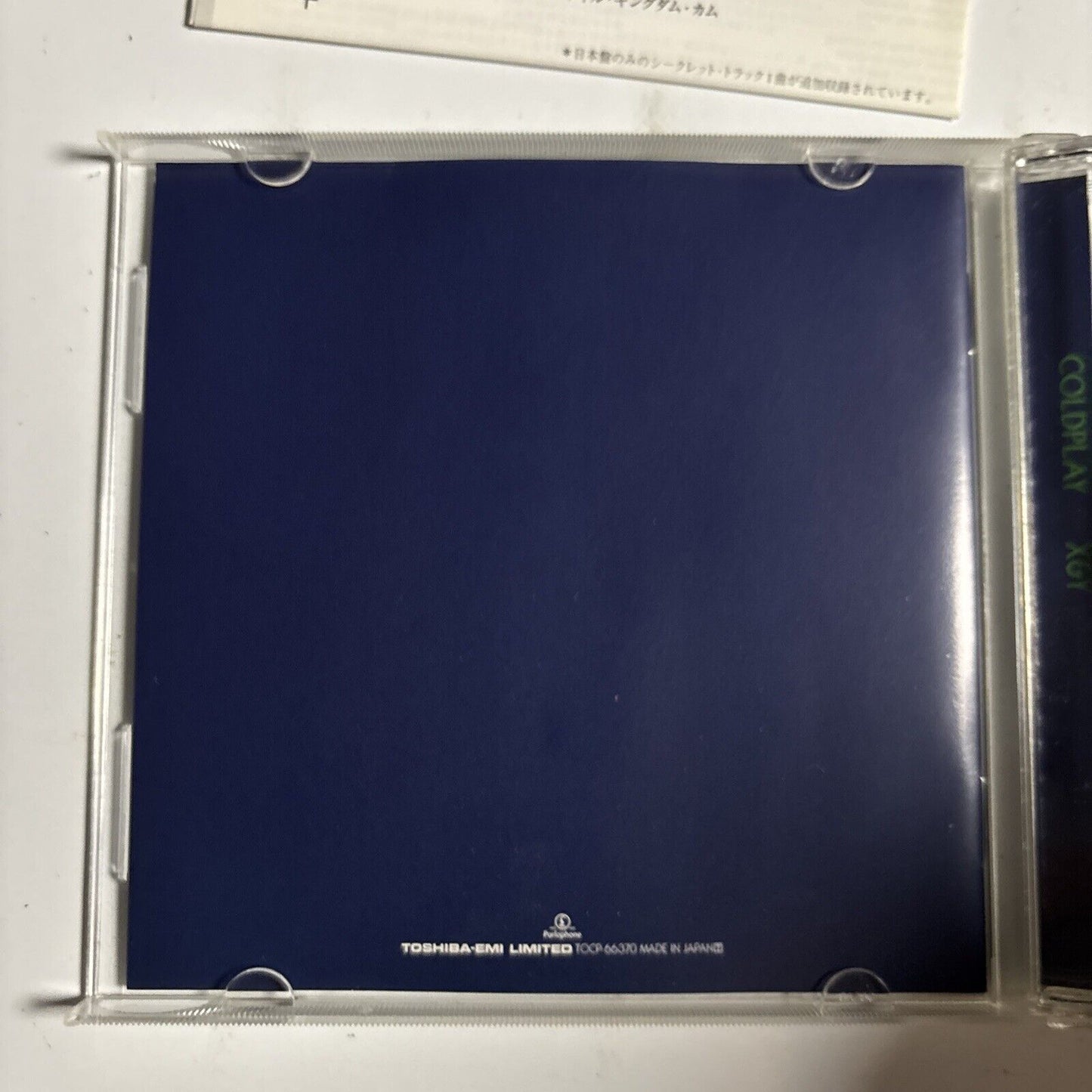 Coldplay – X&Y (CD, 2005) tocp-66370 Japan