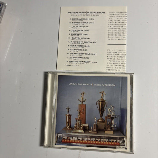Jimmy Eat World – Bleed American (CD, 2001) tfck-87257 Japan