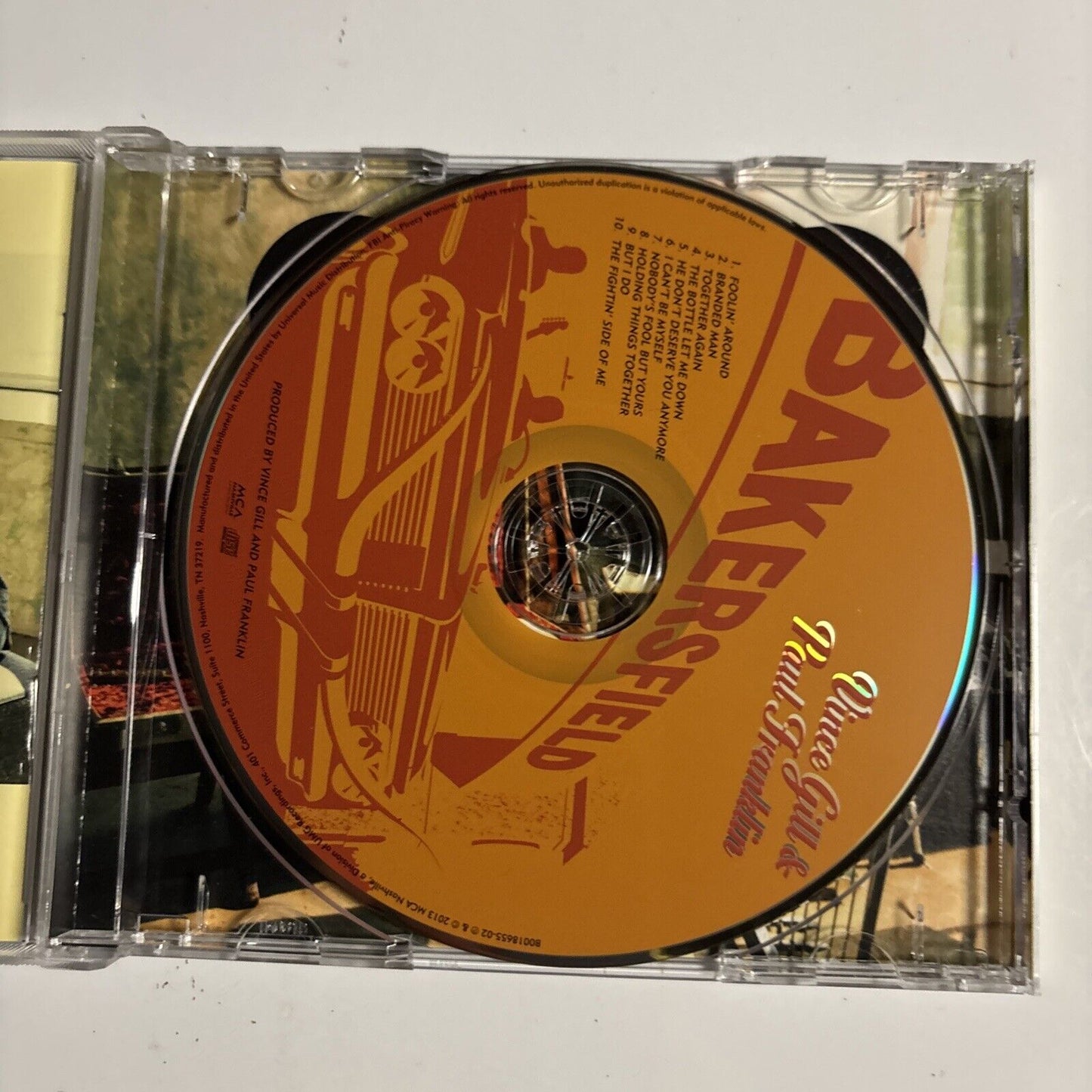Vince Gill & Paul Franklin – Bakersfield (CD, 2013)
