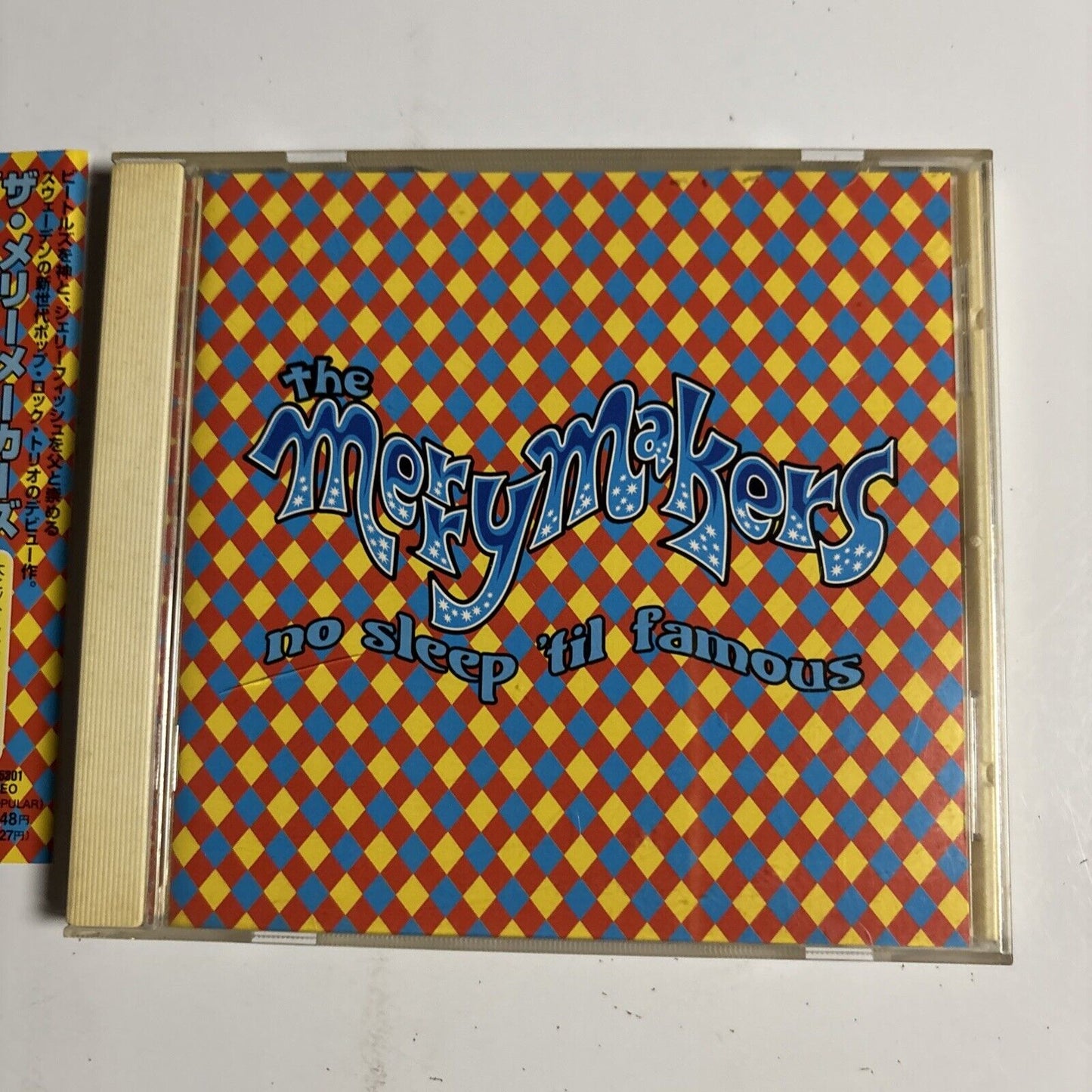 The Merrymakers – No Sleep 'til Famous (CD, 1997) vjcp-25301 Japan