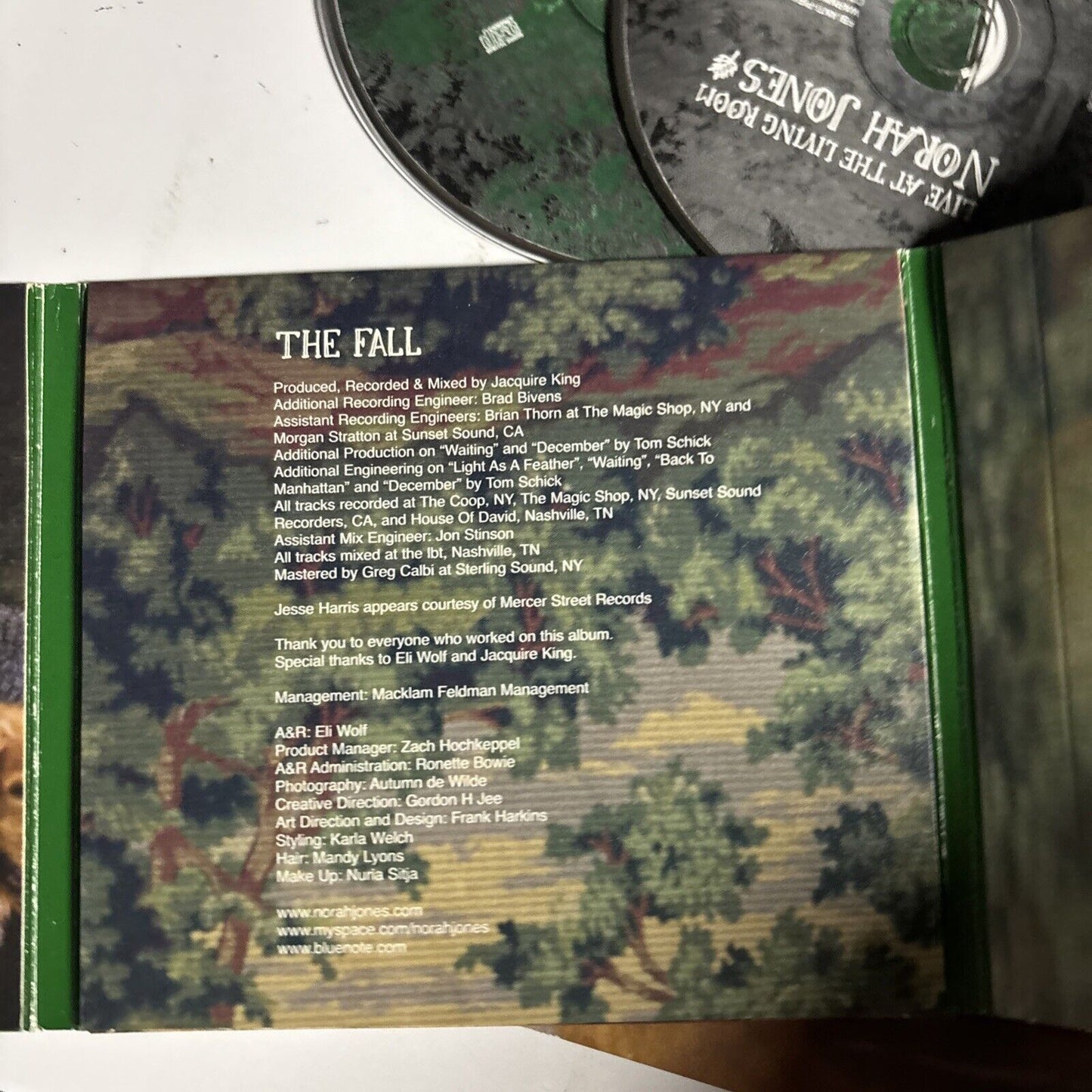 Norah Jones – The Fall (CD, 2009. 2-Disc)   Digipak