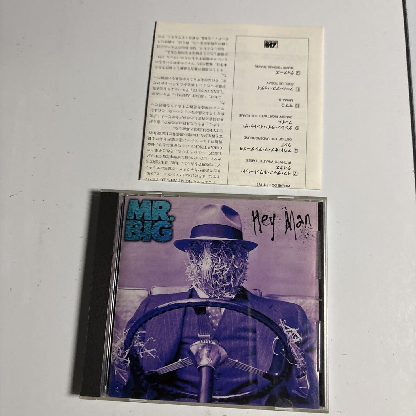 Mr. Big – Hey Man (CD, 1996) amcy-920 Japan Bonus Track