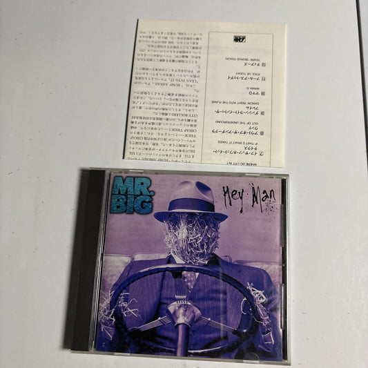 Mr. Big – Hey Man (CD, 1996) amcy-920 Japan Bonus Track