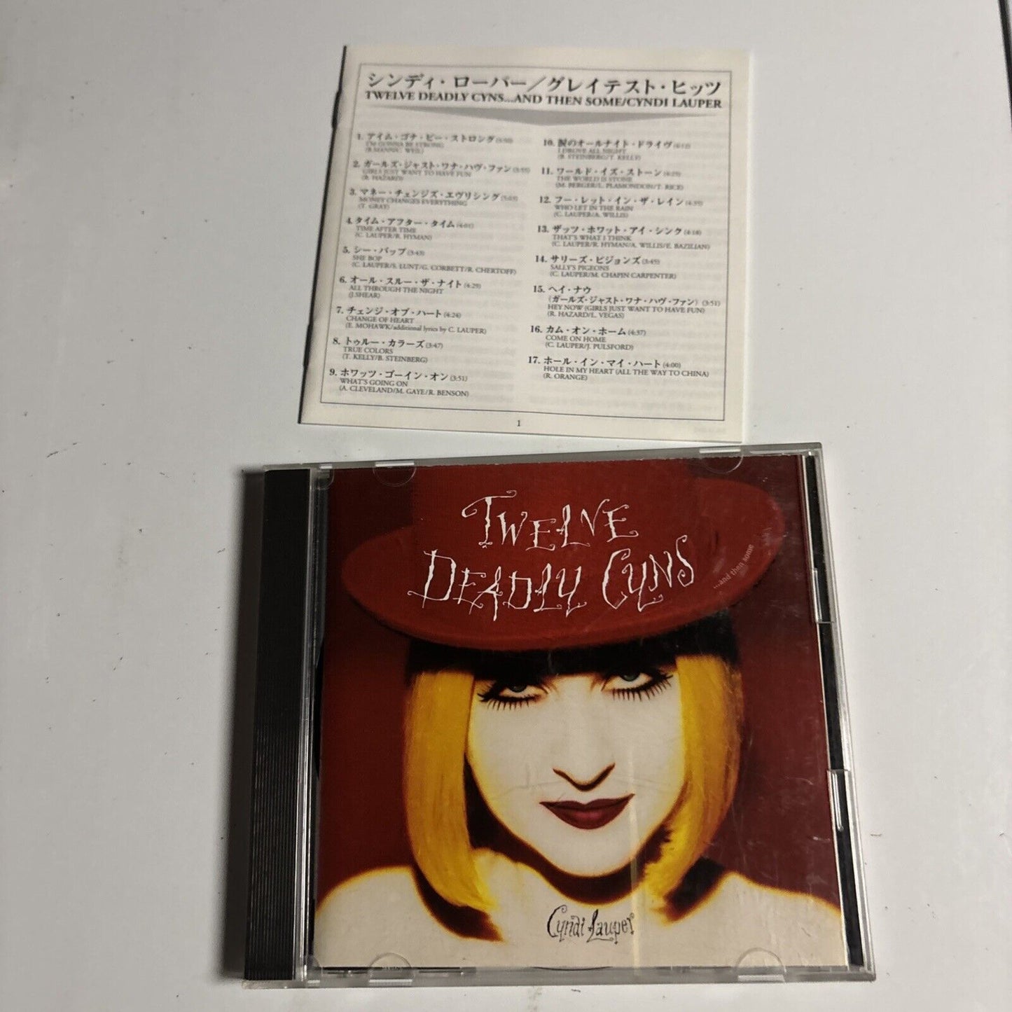 Cyndi Lauper – Twelve Deadly Cyns... And Then Some (CD, 1994) Japan Bonus Track