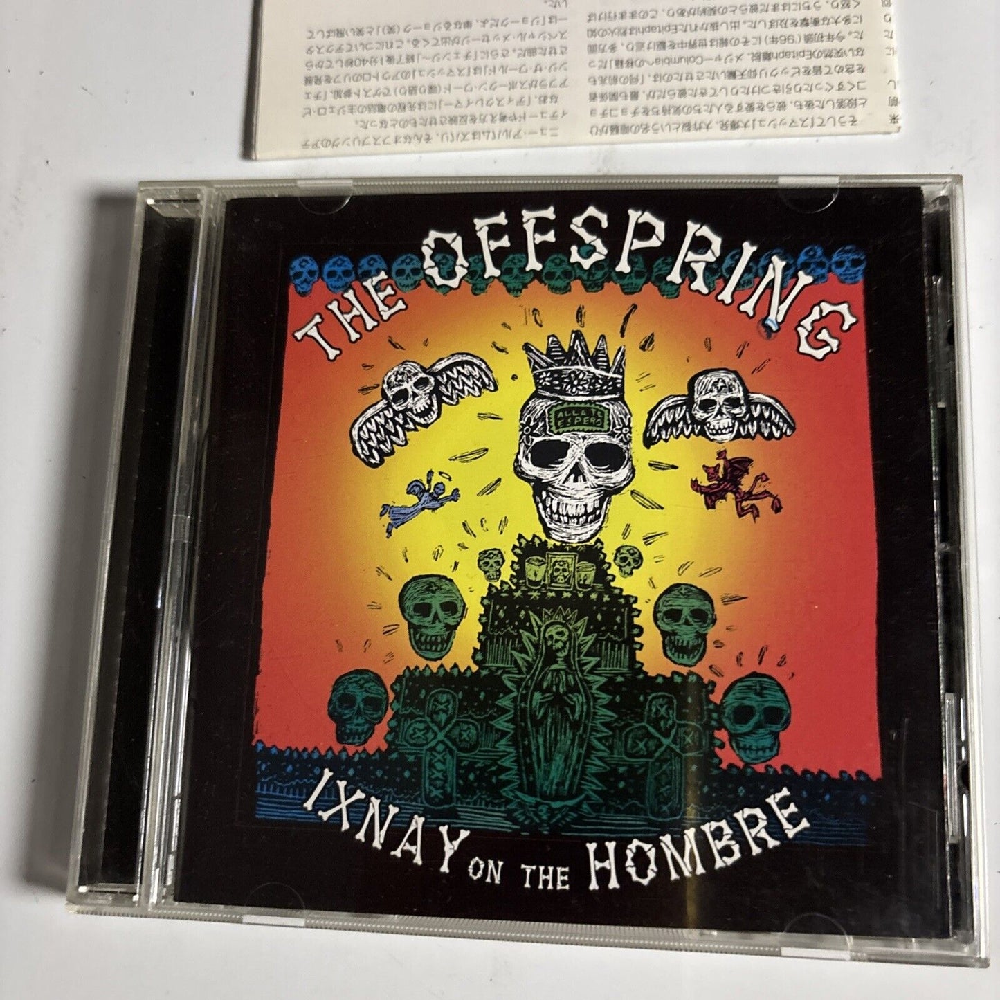 The Offspring – Ixnay On The Hombre (CD, 1997) ESCA 6570 Japan
