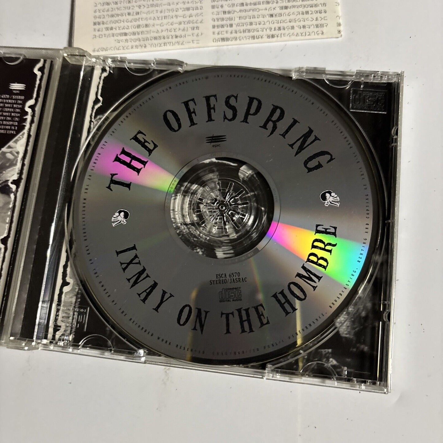 The Offspring – Ixnay On The Hombre (CD, 1997) ESCA 6570 Japan