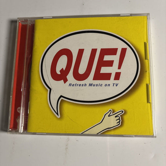 Various - Que! Refresh Music on TV (CD, 2002) sicp-250 Japan