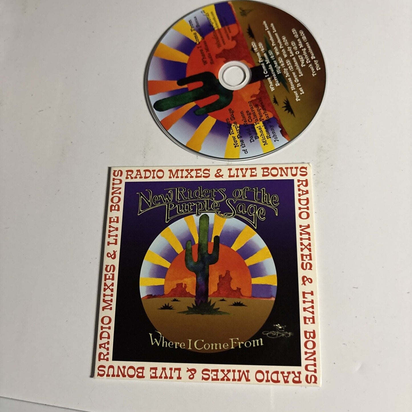 New Riders of the Purple Sage – Where I Come From Radio Mixes & Live Bonus CD