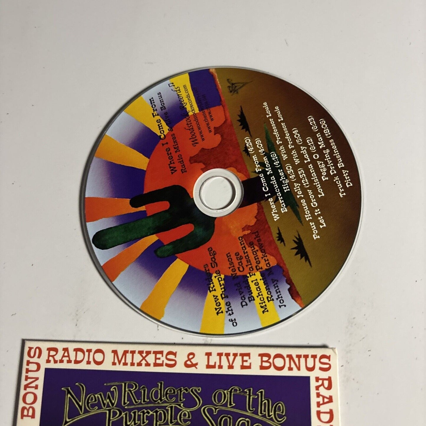New Riders of the Purple Sage – Where I Come From Radio Mixes & Live Bonus CD