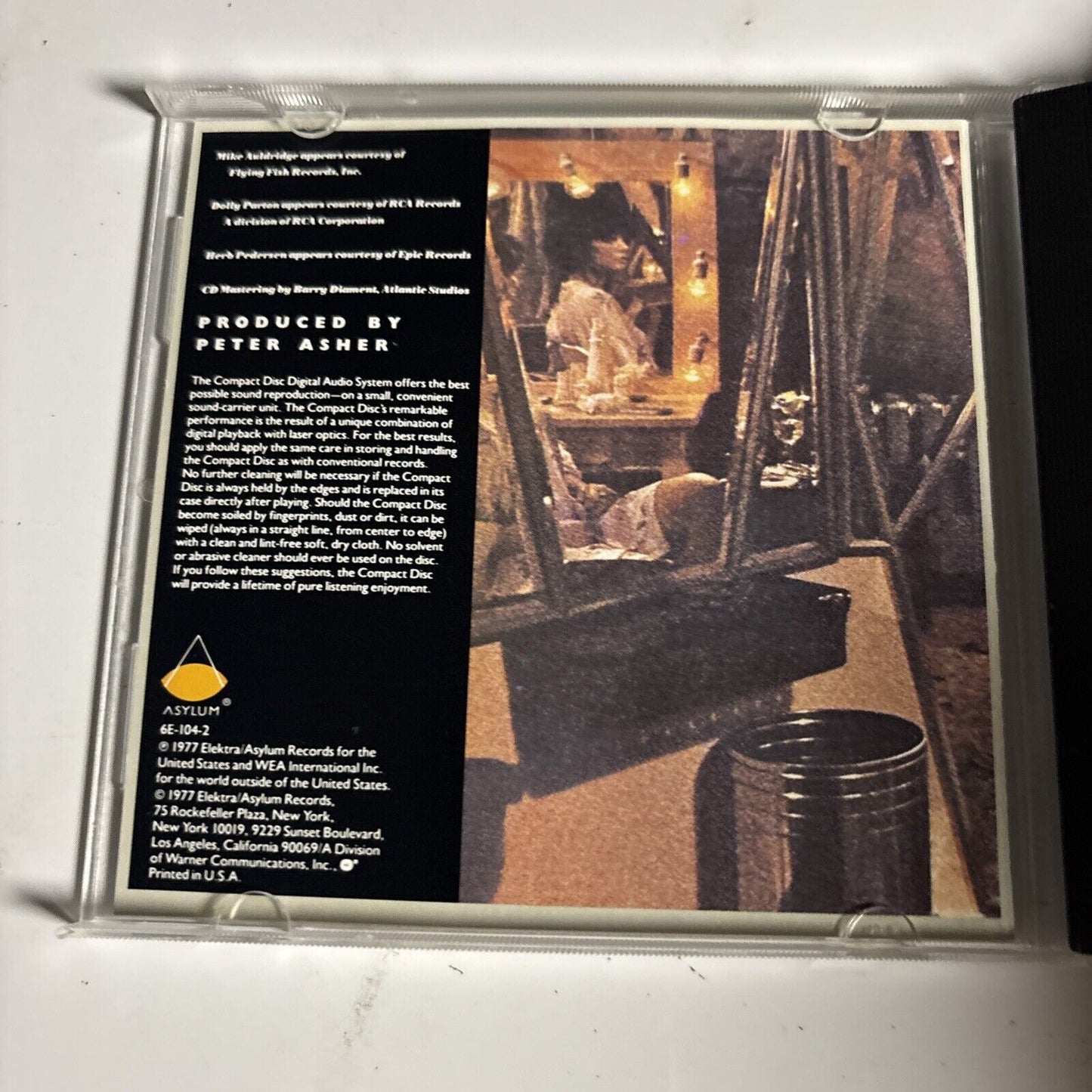 Linda Ronstadt – Simple Dreams (CD, 1977) 6E-104-2