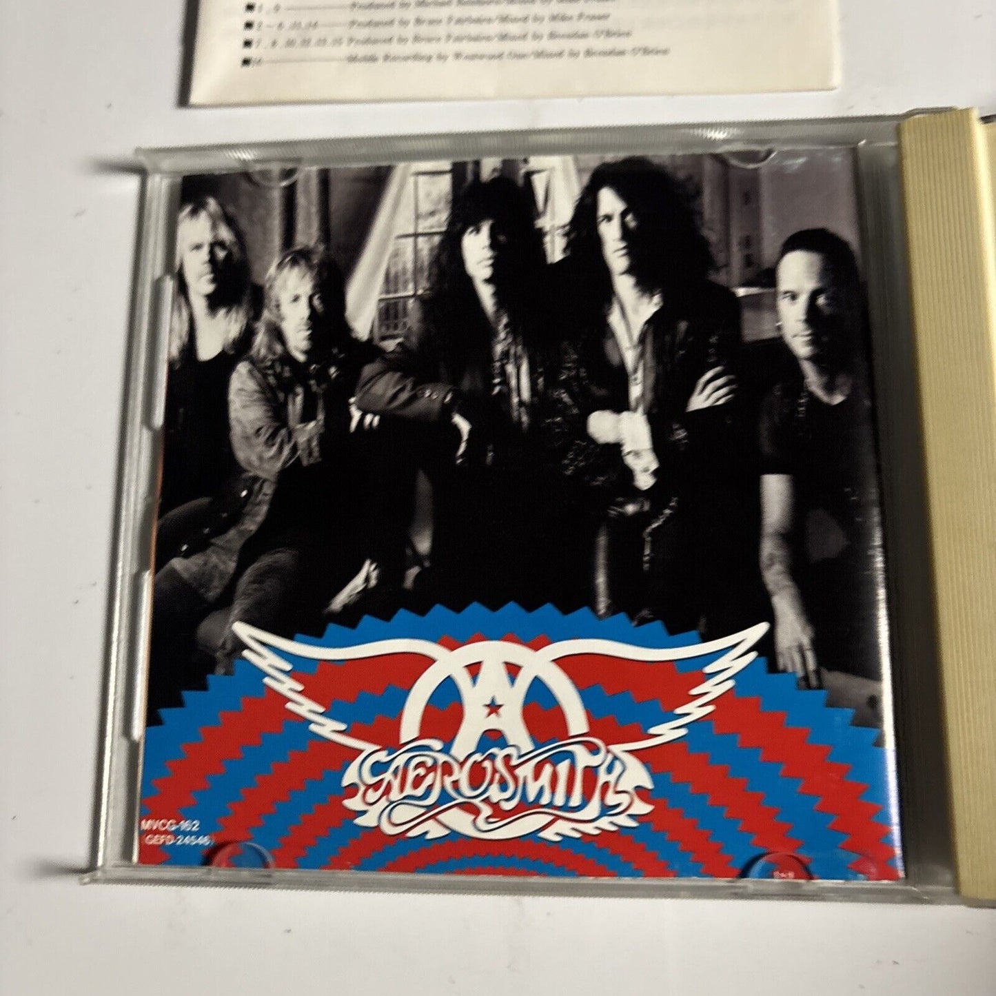 Aerosmith – Big Ones (CD, 1994) mvcg-162 Japan