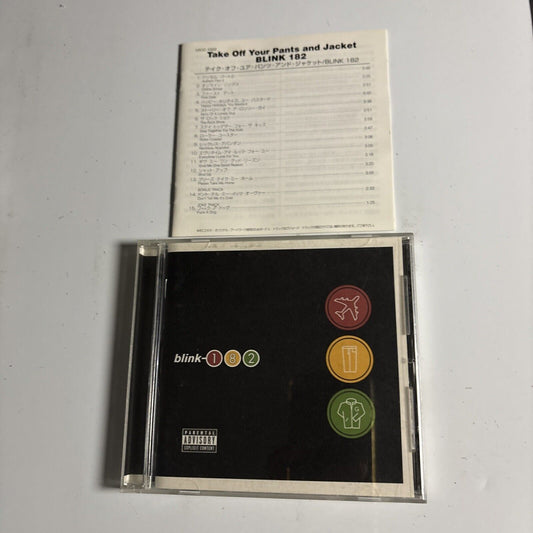 Blink-182 – Take Off Your Pants And Jacket (CD 2001) uicc-1022 Japan Bonus Track