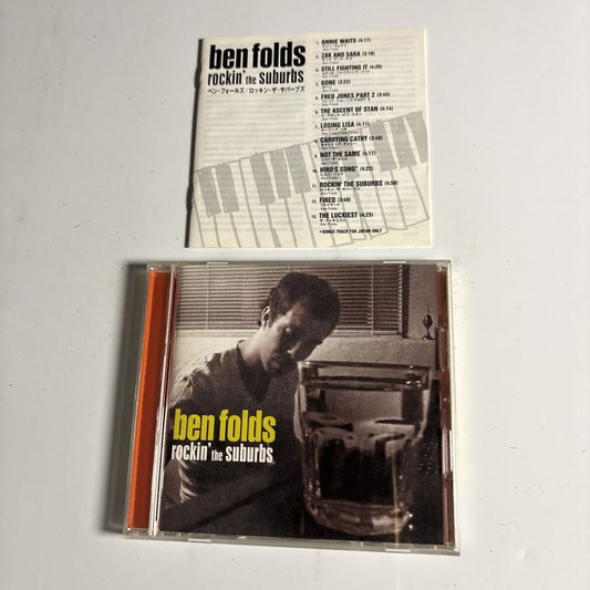 Ben Folds – Rockin' The Suburbs (CD, 2001) esca-8352 Japan