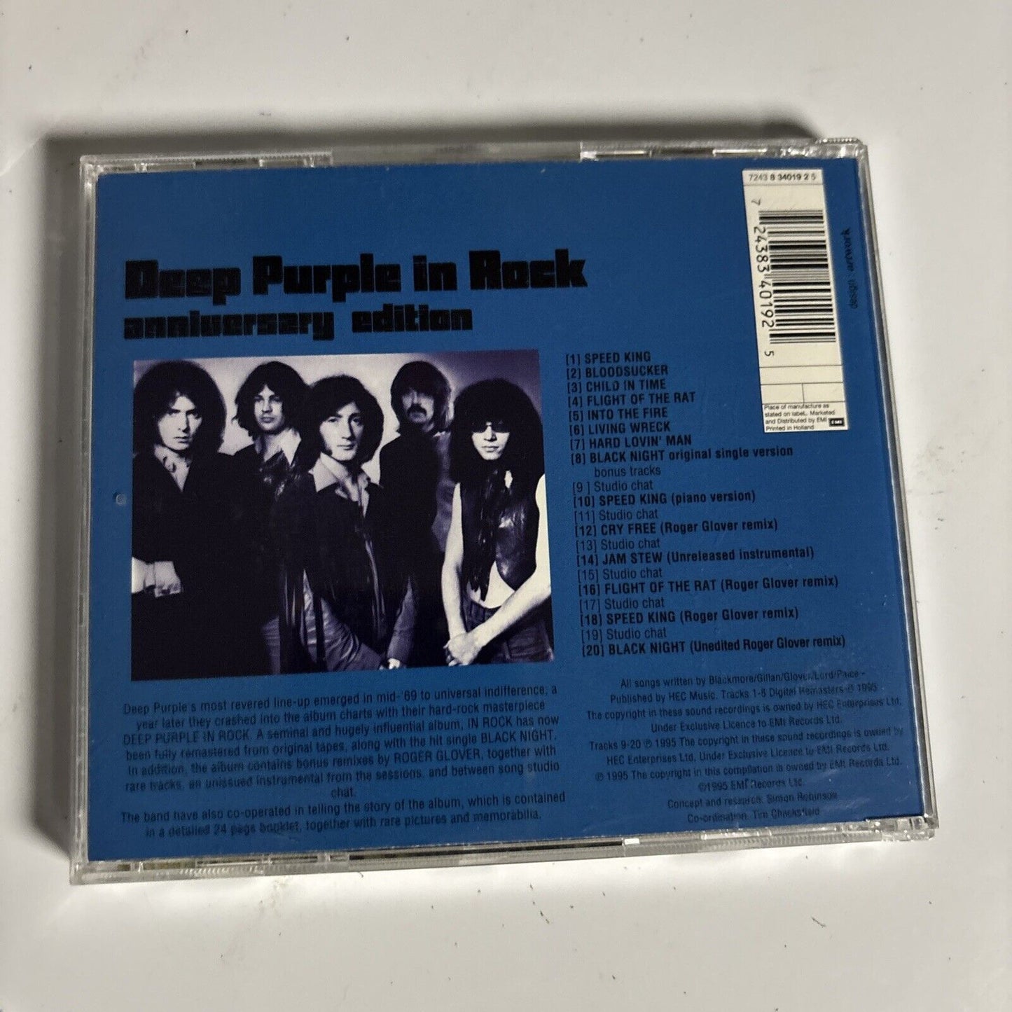 Deep Purple – In Rock [Anniversary Edition] (CD, 2013)