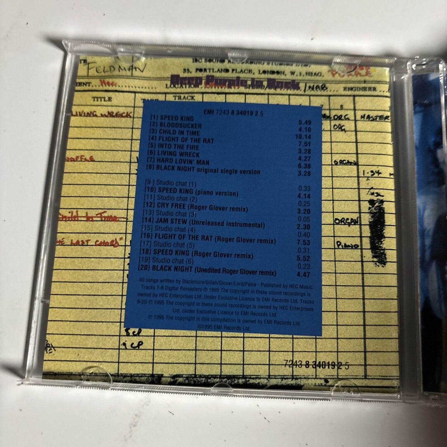 Deep Purple – In Rock [Anniversary Edition] (CD, 2013)