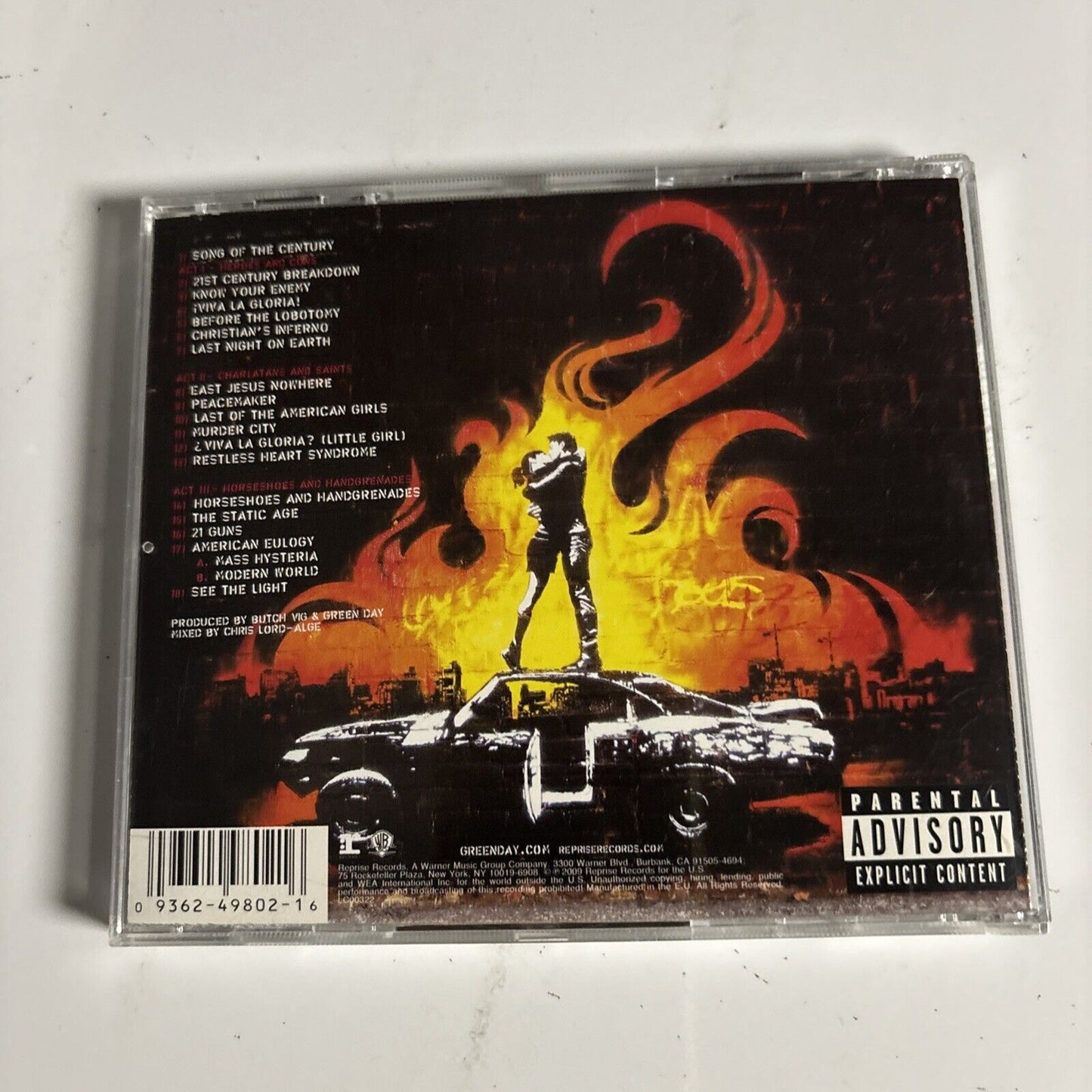 Green Day – 21st Century Breakdown (CD, 2009)