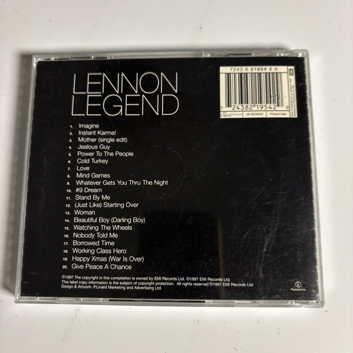 John Lennon – Lennon Legend (The Very Best Of John Lennon)  (CD, 1997)