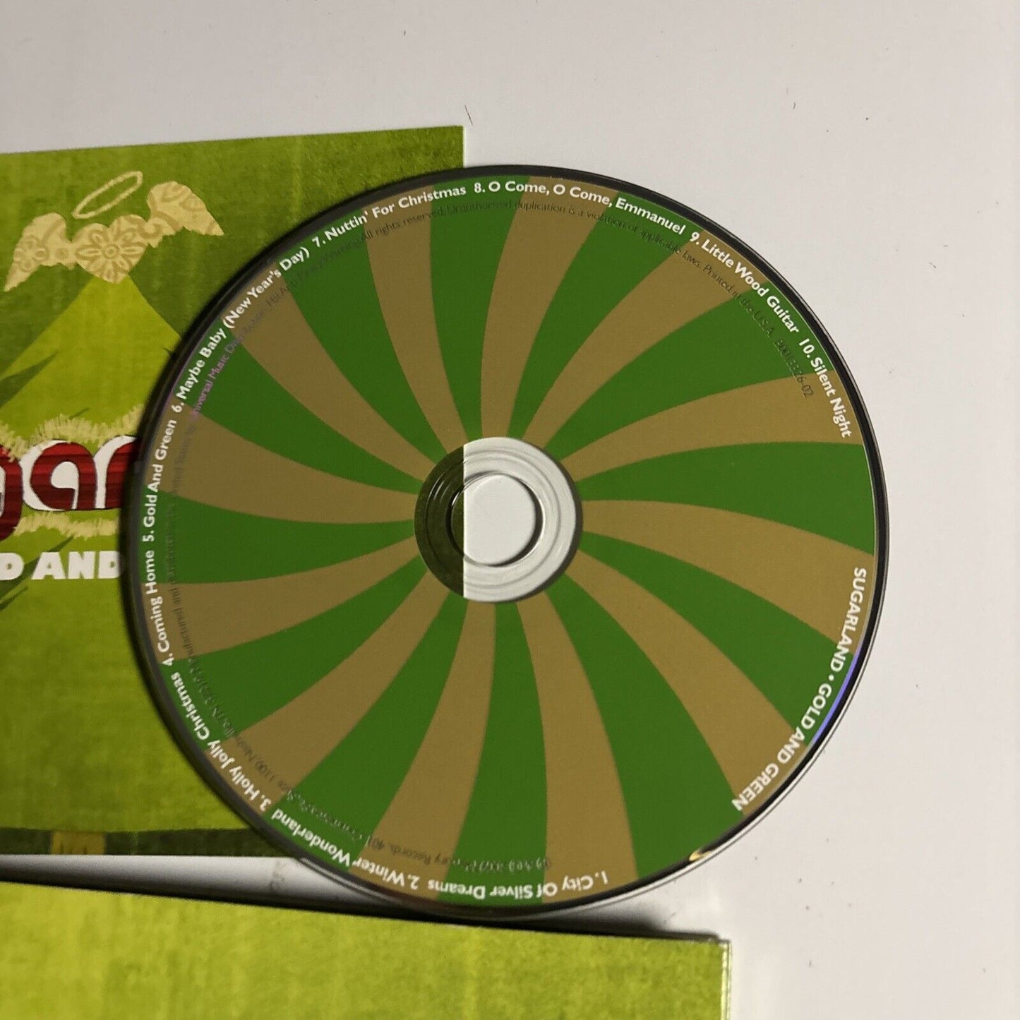 Sugarland – Gold And Green (CD, 2009)   Digipak